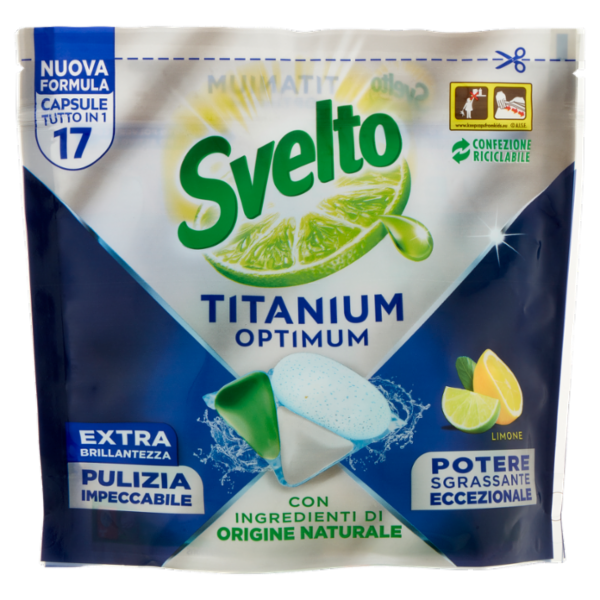 Svelto Titanium Optimum Limone Capsule 255 g