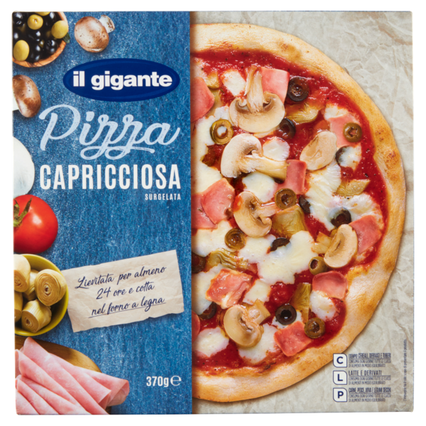 IL GIGANTE Pizza Capricciosa Surgelata 370 g