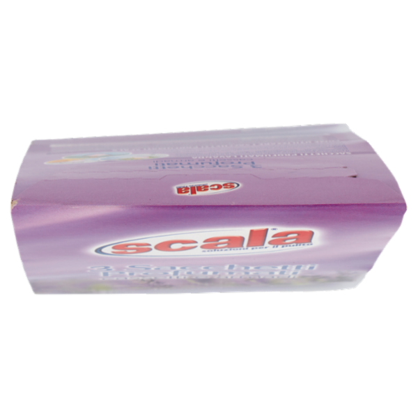 scala Sacchetti Profumati cassetti e armadi lavanda 3 x 7 g