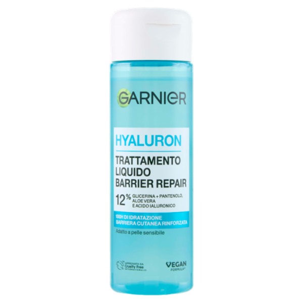 Garnier Hyaluron Trattamento Liquido Barrier Repair 12% Glicerina + Pantenolo, 120 ml