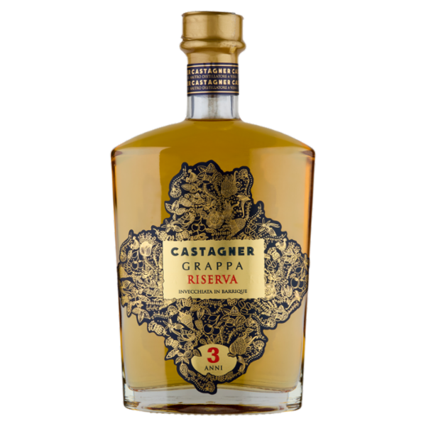 Castagner Grappa Riserva Invecchiato in Barrique 3 anni 50 cl