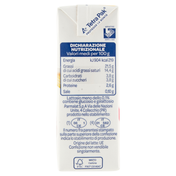 Chef Panna Senza Lattosio 3 x 125 ml