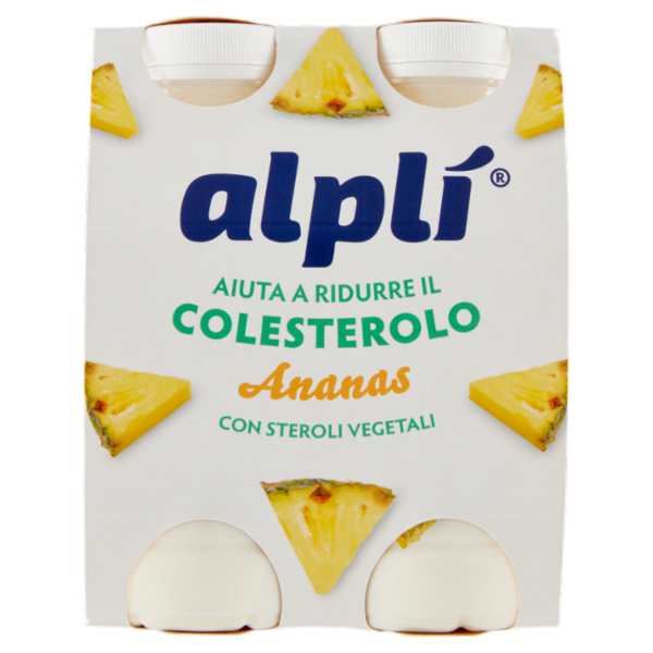 alplí Aiuta a Ridurre il Colesterolo Ananas 4 x 100 g