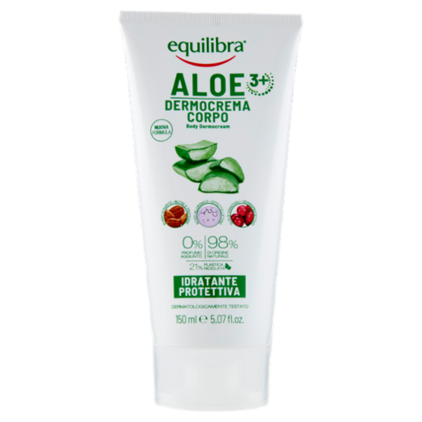 equilibra Aloe 3+ Dermocrema Corpo Idratante Protettiva 150 ml
