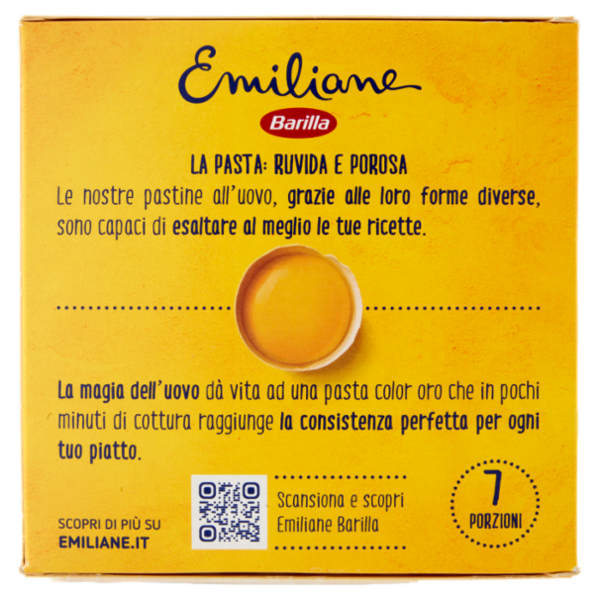 Barilla Emiliane Stelline Pasta all'Uovo 275g