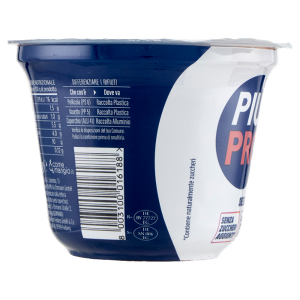 Piùpro Dessert Fresco al Cacao Alto Proteico Senza Lattosio 200 g