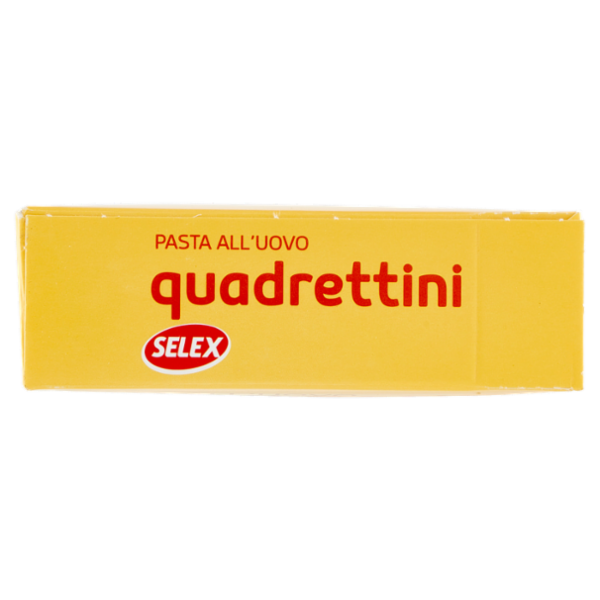 Selex Pasta all'Uovo Quadrettini 250 g