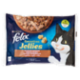 FELIX Sensations Jellies Selezioni Saporite in gelatina (Anatra, Agnello) 4 x 85 g
