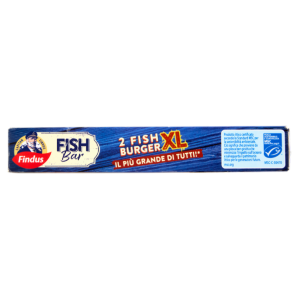 Capitan Findus Fish Bar 2 Fish Burger XL 270 g