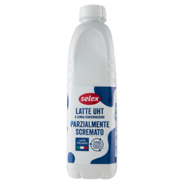 Selex Vivi Bene Latte Uht Parzialmente Scremato 100% Italiano 1 L