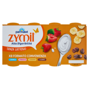 ZYMIL Alta Digeribilità Senza Lattosio Yogurt Misto 8x125g