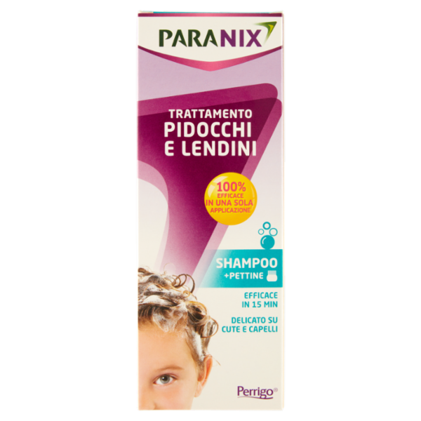 Paranix Trattamento Pidocchi e Lendini Shampoo + Pettine 200 ml