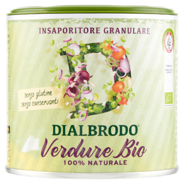 Dialbrodo Insaporitore Granulare Verdure Bio 115 g