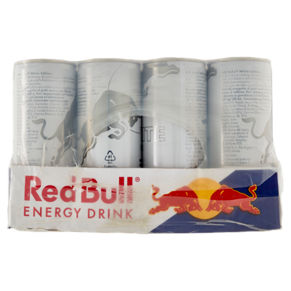 Red Bull Energy Drink, Gusto Cocco Açaí, 250 ml (24 Lattine)