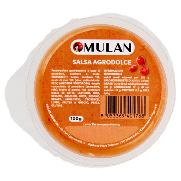 Mulan Salsa Agrodolce 100 g
