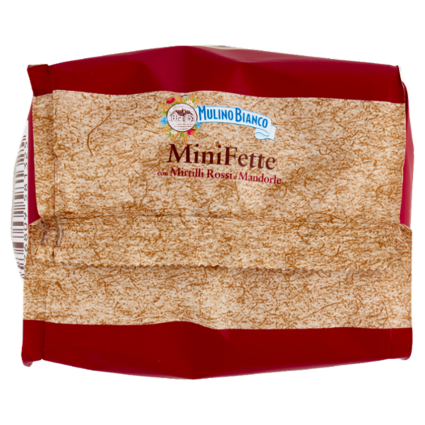 Mulino Bianco Mini Fette Biscottate con Mirtilli Rossi e Mandorle 90g