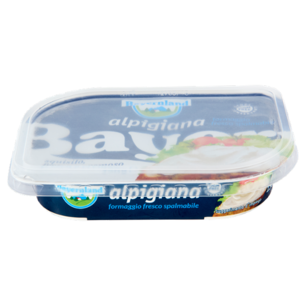Bayernland alpigiana formaggio fresco spalmabile 150 g
