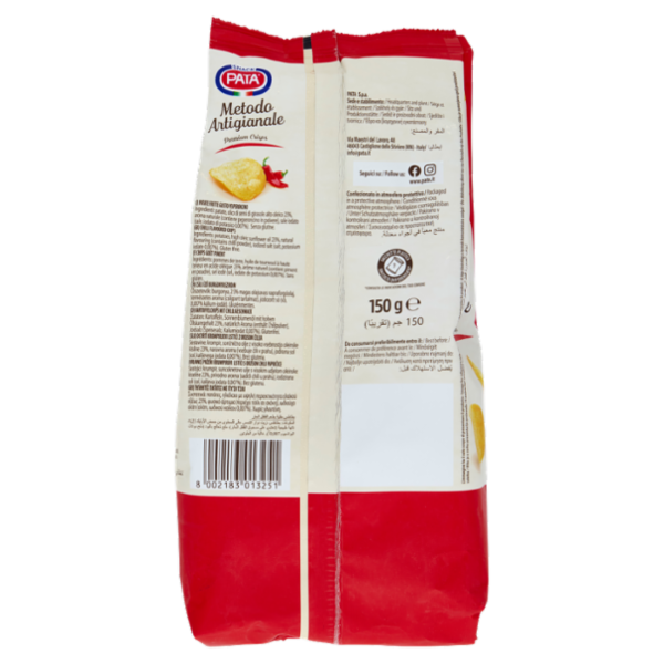 Pata la Patatina Metodo Artigianale gusto Peperoncino 150 g