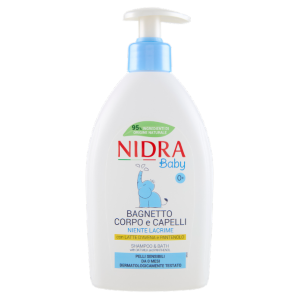 Nidra Baby Bagnetto Corpo e Capelli 500 mL