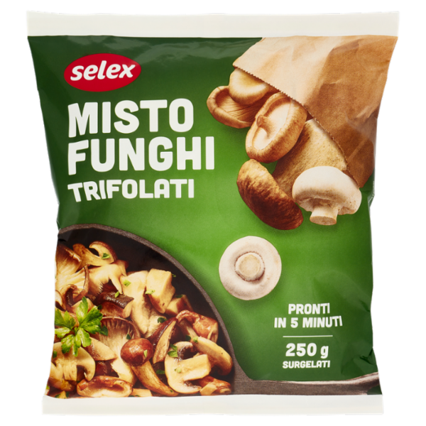 Selex Misto Funghi Trifolati Surgelato 250 g