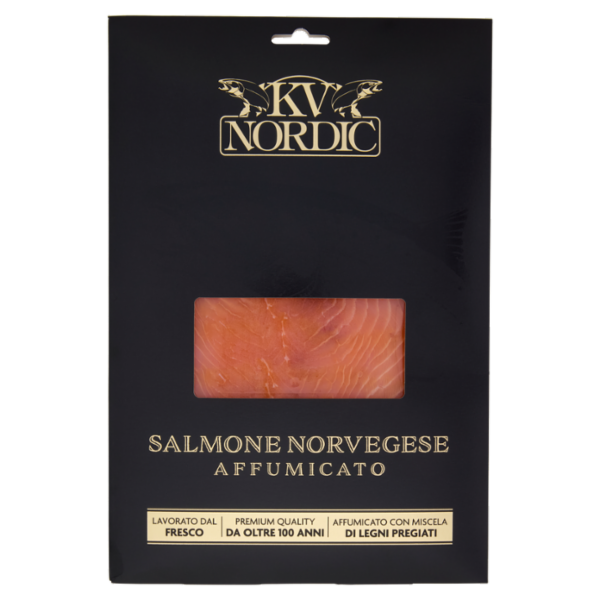 KV Nordic Salmone Norvegese Affumicato 200 g