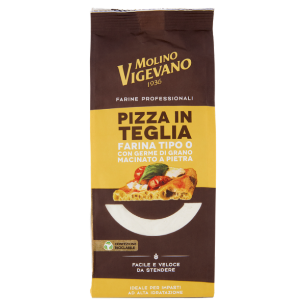 Molino Vigevano Farine Professionali Pizza in Teglia 500 g