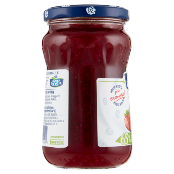 Santa Rosa Confettura Fragole 65% 350 g