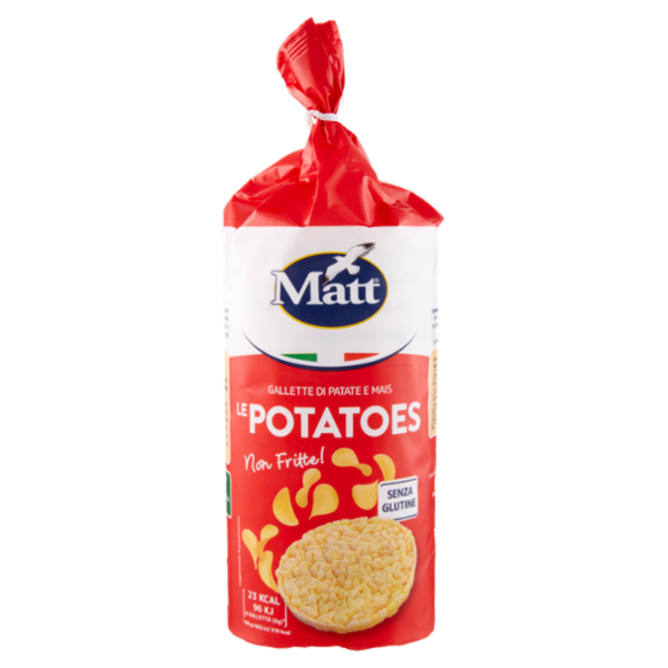 Matt le Potatoes Gallette di Patate e Mais 100 g