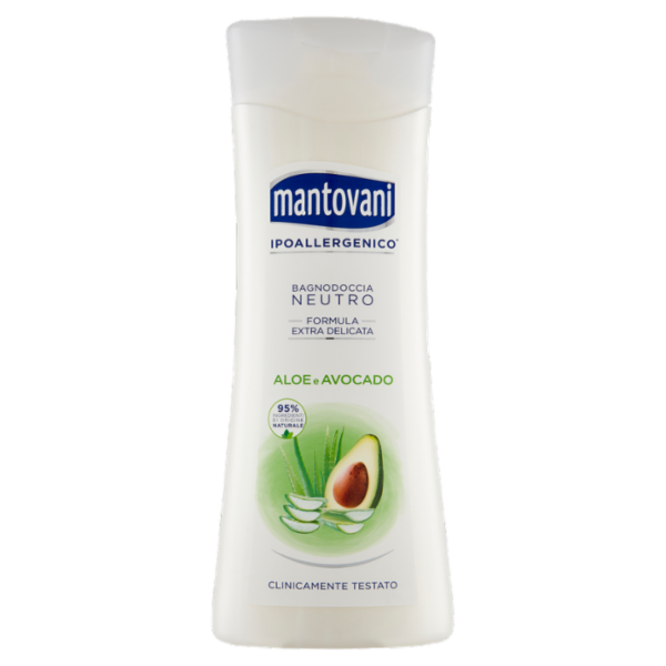 mantovani Bagnodoccia Neutro Aloe e Avocado 400 ml