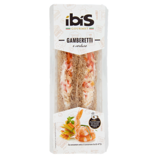 ibis Gourmet Gamberetti e verdure 150 g