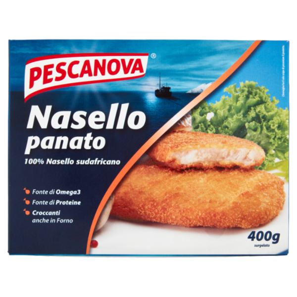 Pescanova Nasello panato surgelato 400 g