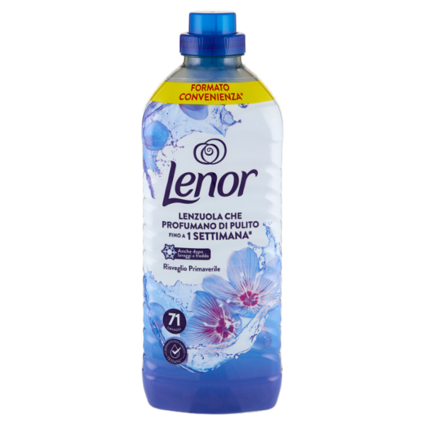 Lenor Ammorbidente Lavatrice Concentrato, Risveglio Primaverile, 71 Lavaggi 1,491 L