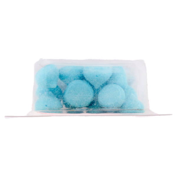 Rebecchi Spumette Azzurre + n.2 Targhette Tantissimi Auguri 15 g