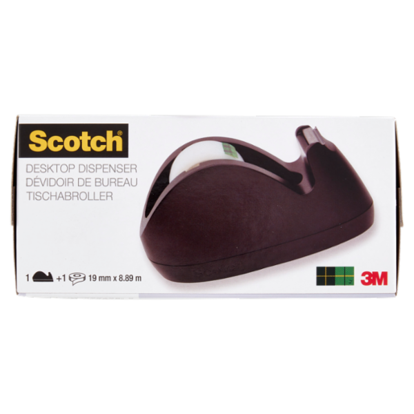 Scotch® Dispenser Rabbit, rosa o nero + 1 Nastro adesivo Scotch® Magic™19 mm x 8.89 mm