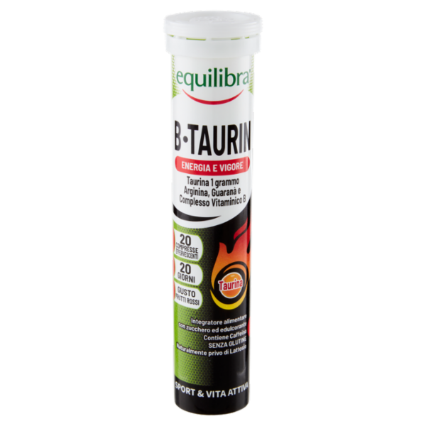 equilibra B-Taurin Energia e Vigore 20 Compresse Effervescenti 85 g