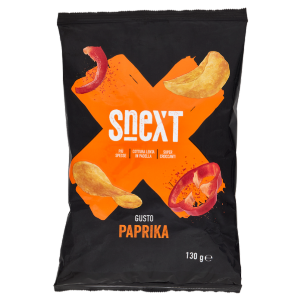 Snext Patatine Gusto Paprika 130 g