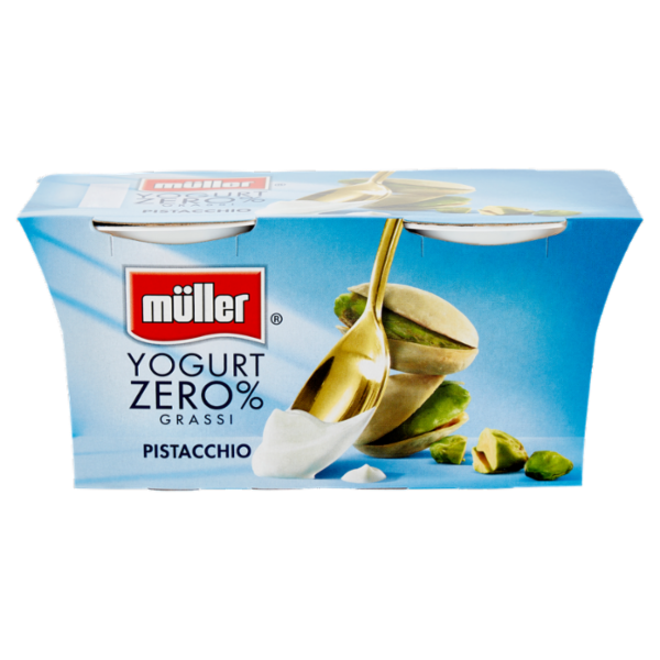 müller Yogurt Zero% Grassi Pistacchio 2 x 125 g