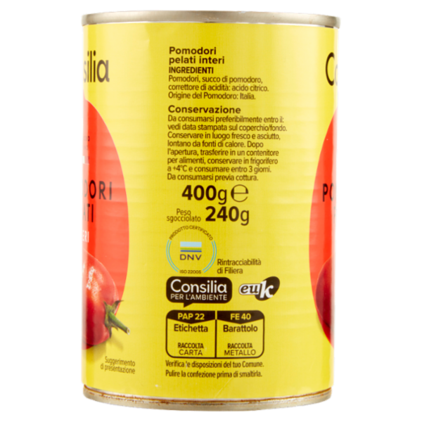 Consilia Pomodori Pelati 400 g