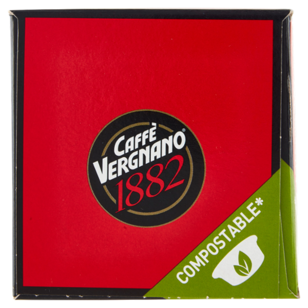 Caffè Vergnano 1882 Cremoso Compostabile** Capsule Compatibili Lavazza a Modo Mio* 16 x 7,5 g