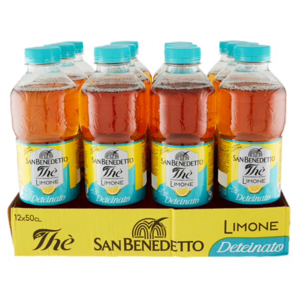 San Benedetto Thè Limone Deteinato 12 x 50 CL