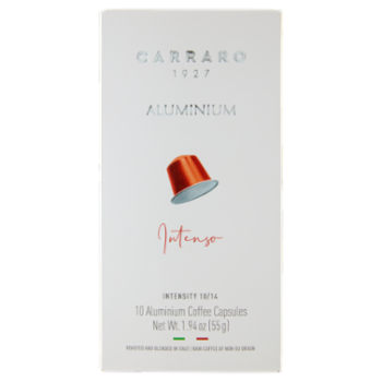 Carraro Intenso Aluminium Coffee Capsules 10 x 5,5 g