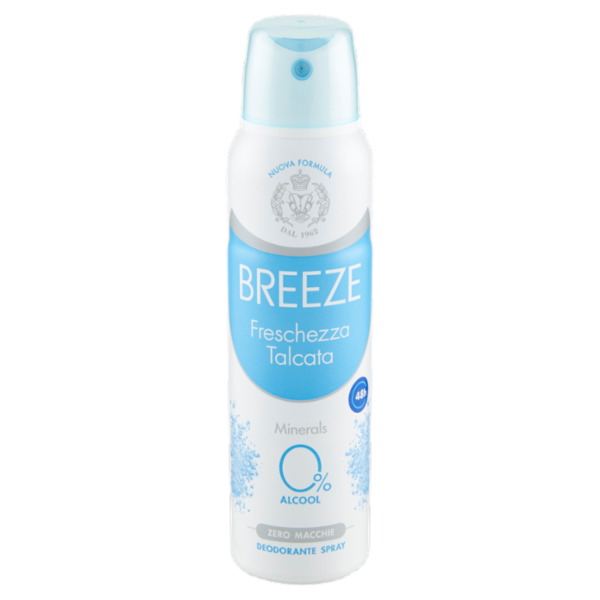 Breeze Freschezza Talcata Deodorante Spray 150 mL