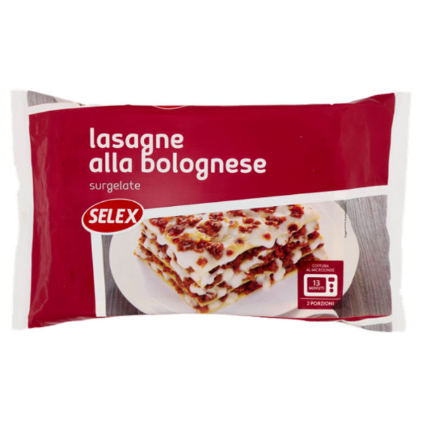 Selex Lasagne alla Bolognese Surgelate 500 g