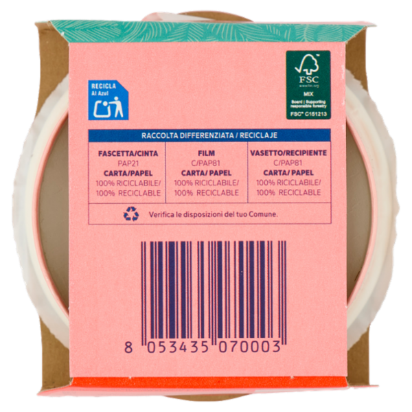 Dreamfarm Alternativa vegetale alla mozzarella 125 g