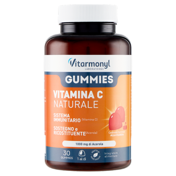 Laboratoires Vitarmonyl Gummies Vitamina C Naturale 30 Gummies 90 g