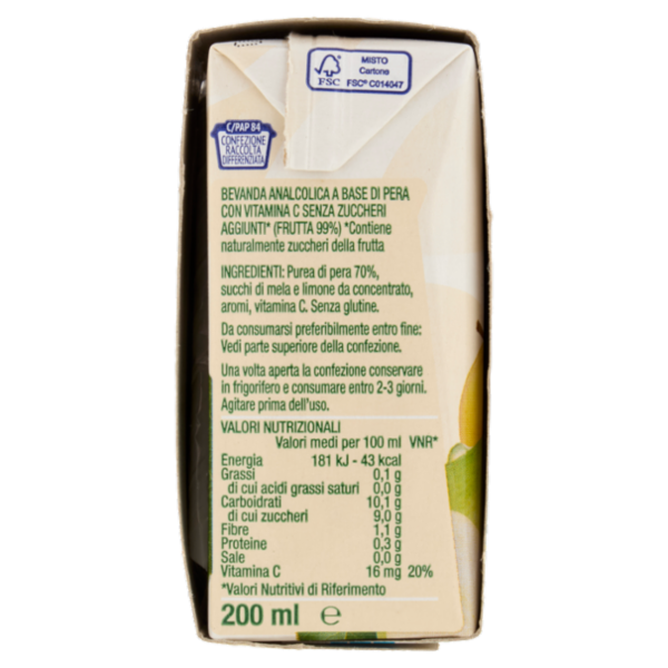 Yoga Optimum 70% Pera Italiana Senza Zuccheri Aggiunti* 3 x 200 ml