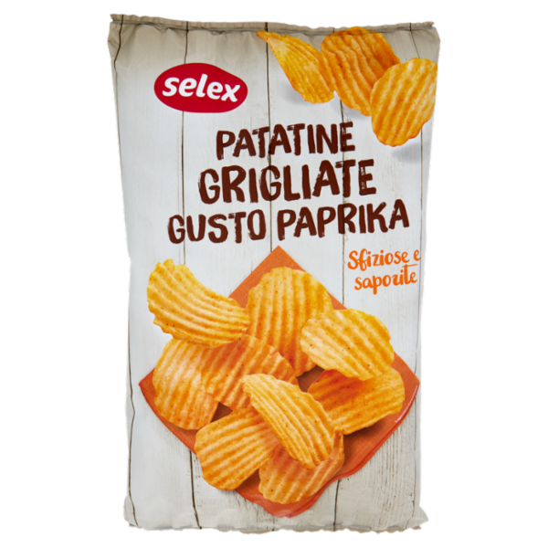 Selex Patatine Grigliate Gusto Paprika 150 g