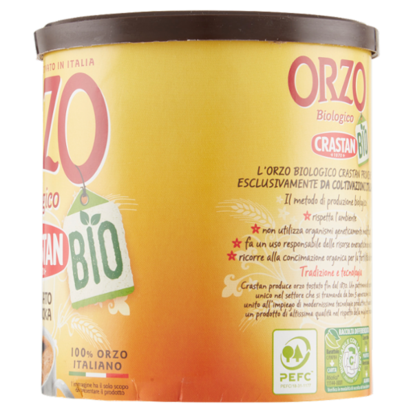 Crastan Bio Orzo Biologico Macinato per Moka 400 g