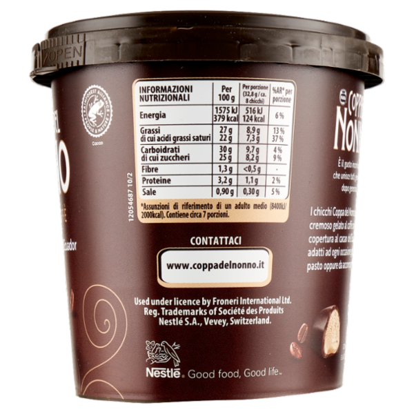 MOTTA Coppa del Nonno Chicchi al Caffè 220 g