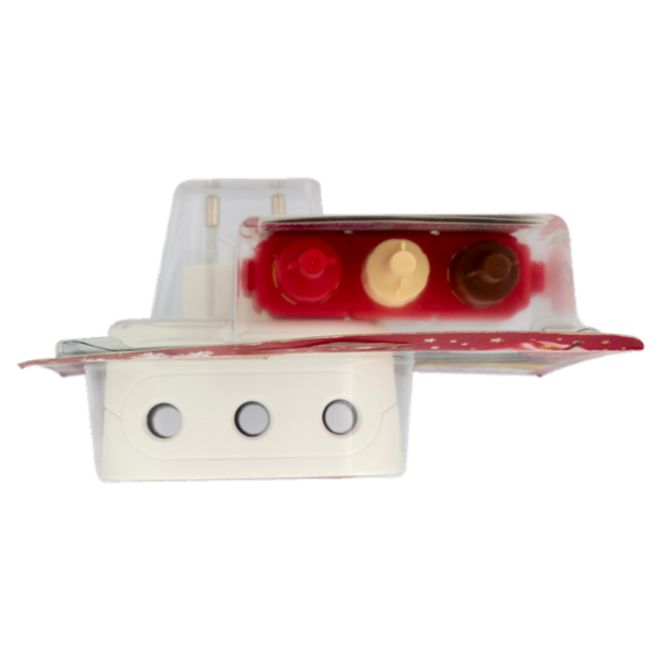 Ambi Pur Profumatore per Ambienti Diffusore Elettrico + Ricarica, Mela e Cannella 20 ml